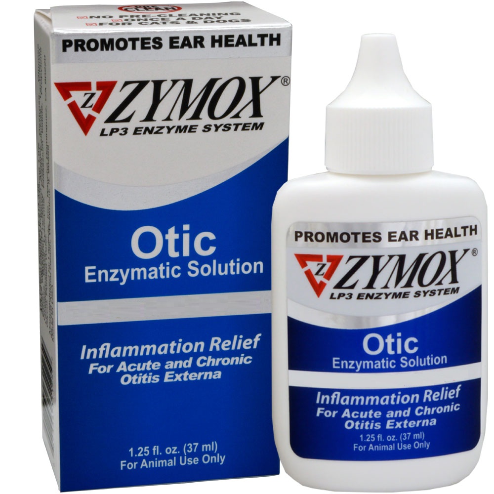 Zymox Otic (UK SELLER) ear drops Dogs/Cats acute Otitis 1.25oz Online