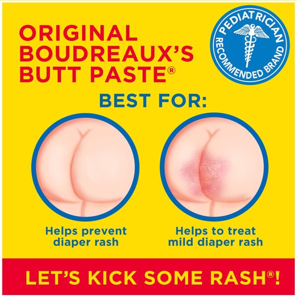 Original Boudreaux's Butt Paste nappy Rash Ointment