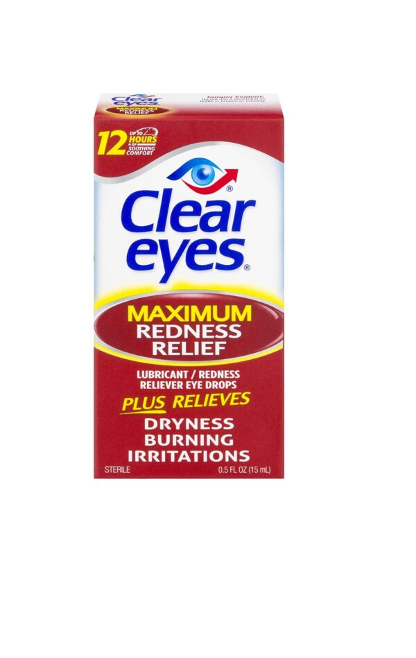 Clear Eyes Maximum Redness Relief Eye Drops 0.5oz