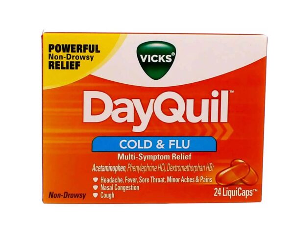 Vicks DayQuil Cold & Flu LiquiCaps uk
