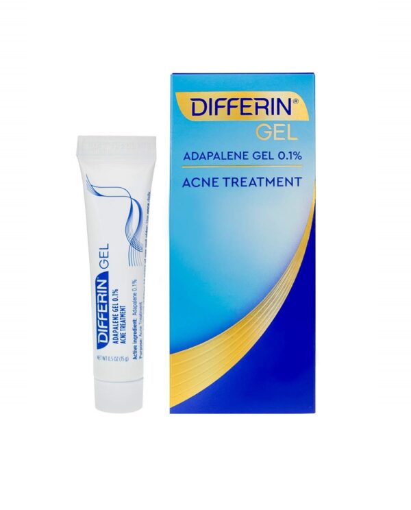 Acne Treatment Differin Gel for Face with Adapalene, Clears and Prevents Acne