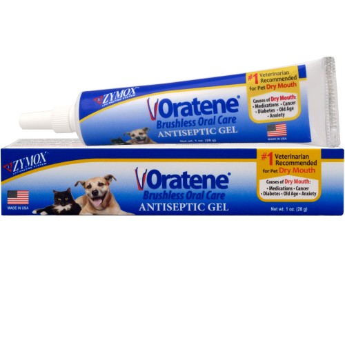 onlinmegastore uk Zymox Oratene Antiseptic Oral Gel for Dogs & Cats (UK