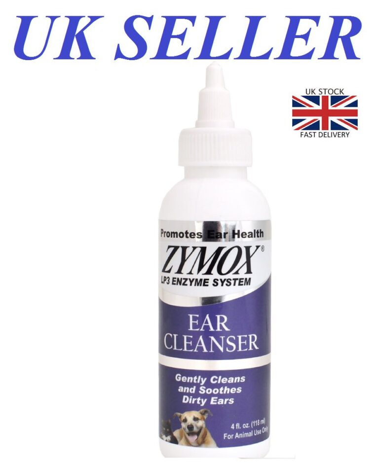 Zymox Ear Cleanser for Cats & Dogs LP3 Enzyme System Cleans Soothes