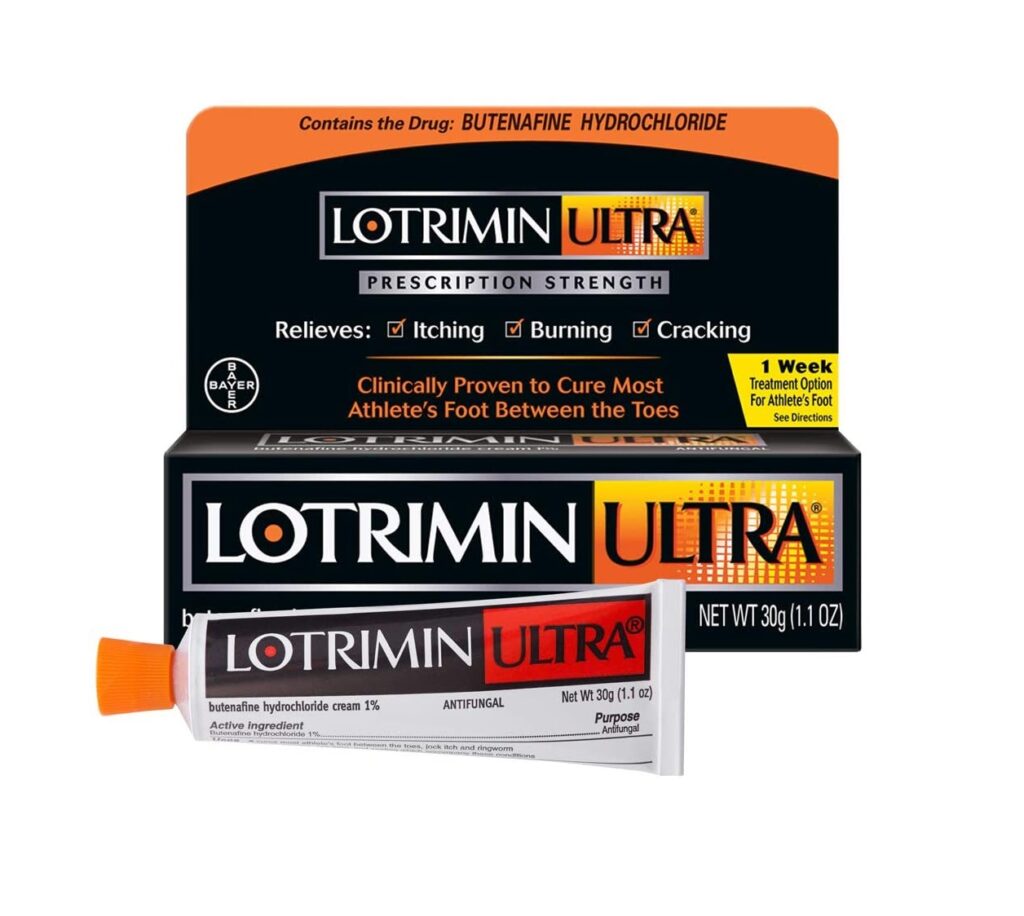 Lotrimin Ultra STRONGEST Antifungal Gel for Jock Itch, Athletes Foot, Ringworm, Tinea Versicolor
