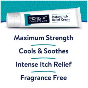 Monistat Care Max Strength vagina Instant Itch Relief Cream