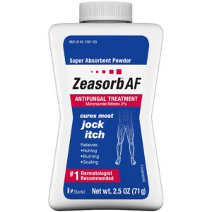 Zeasorb-AF Super Absorbent Antifungal Treatment Powder for Jock Itch "UK"
