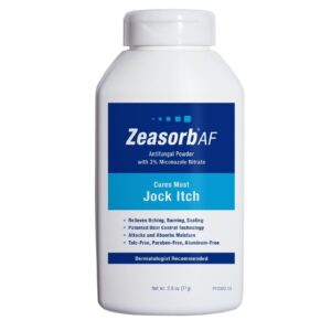 Zeasorb Super Absorbent Antifungal Treatment Powder for Jock Itch,