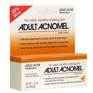 Adult Acnomel Tinted Cream Acne and Rosacea Medication