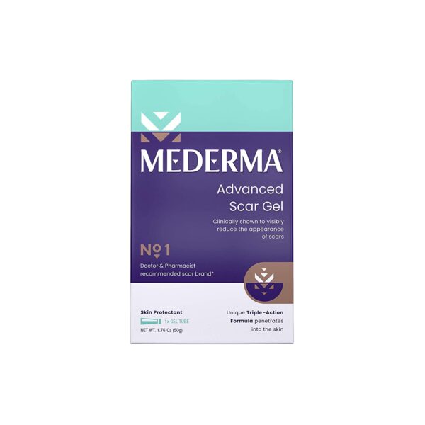 Mederma Advanced Scar Gel Old & New Scars tripple action formula "UK"