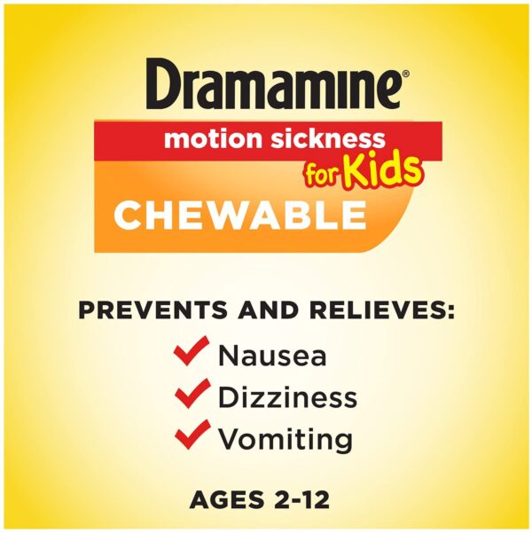 Dramamine Motion Sickness for Kids uses