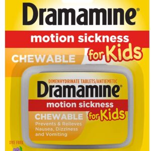 Dramamine Motion Sickness for Kids grape flavour