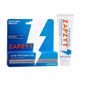 Zapzyt Maximum Strength 10% Benzoyl Peroxide Acne Treatment Gel