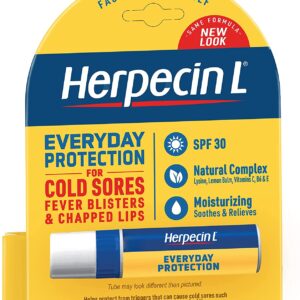Herpecin L Lip Balm Stick, SPF 30 & Lysine for cold sore & feaver blister