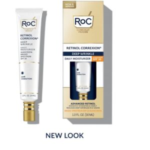 RoC Retinol Correxion Deep Wrinkle Daily Face Moisturizer with SPF 30
