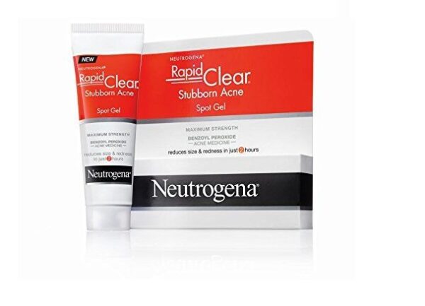 Neutrogena rapid clear stubborn acne spot gel 10% benzoyl peroxide
