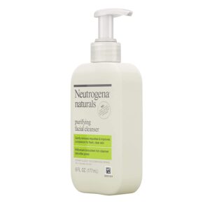 Neutrogena Naturals Purifying Daily Facial Cleanser with Natural Salicylic Acid