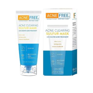 AcneFree Therapeutic Sulfur Mask Acne Treatment