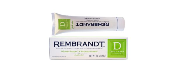 Rembrandt Deeply White + Peroxide Whitening Toothpaste