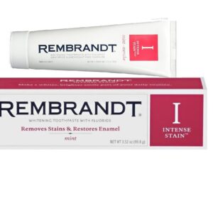 Rembrandt Intense Stain Whitening Toothpaste, Mint Flavor