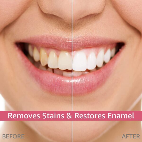 stains from teeth & restores enamel