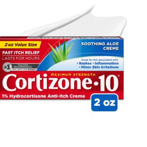 Cortizone 10 Maximum Strength Anti-Itch Cream with Soothing Aloe