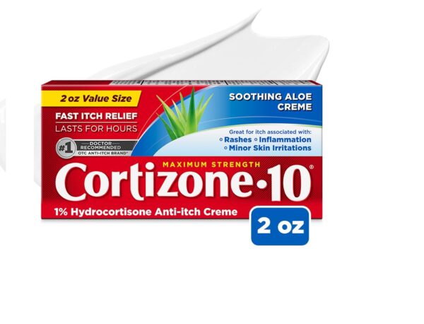 Cortizone 10 Maximum Strength Anti-Itch Cream with Soothing Aloe